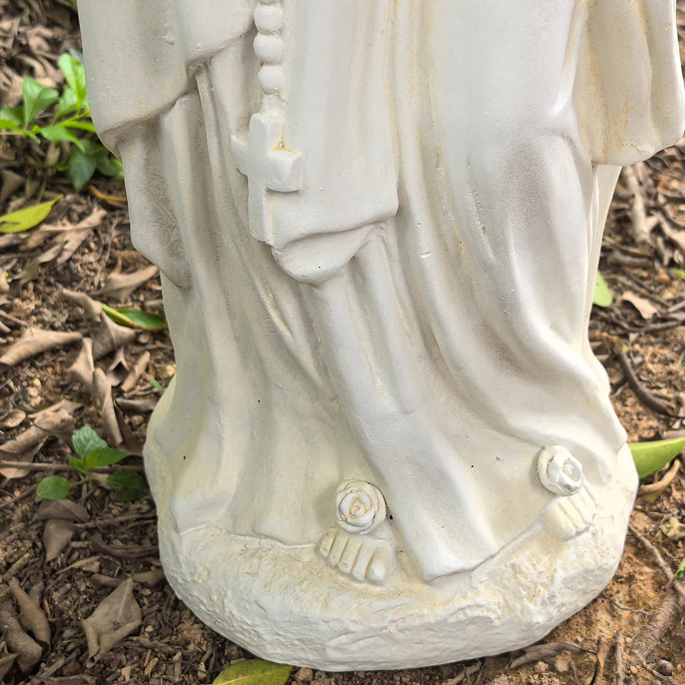 Virgin Mary Praying Statue, Outdoor Garden Religious Decorations Clearance for Home Yard Patio Lawn Hallway