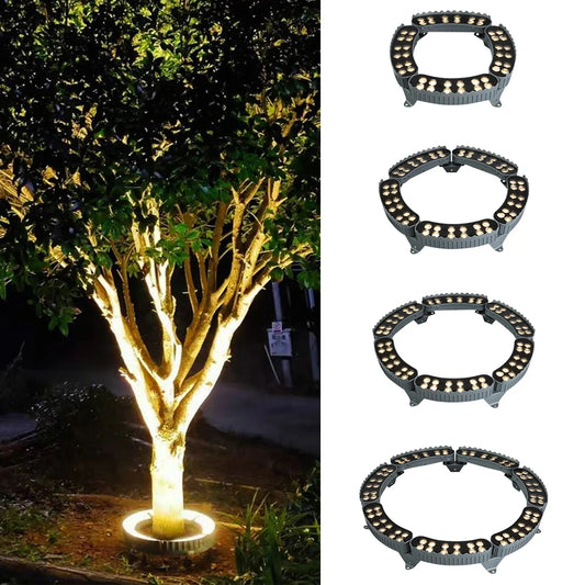 LED Tree Hugging Lamp Outdoor Waterproof IP65 Spotlight Night Decorative Tree Holding Lighting Lamp for Garden Park Courtyard