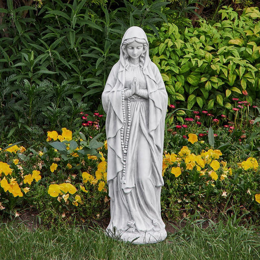 Virgin Mary Praying Statue, Outdoor Garden Religious Decorations Clearance for Home Yard Patio Lawn Hallway